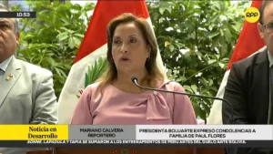 Boluarte insiste en debatir la pena de muerte: «No es una cortina de humo»